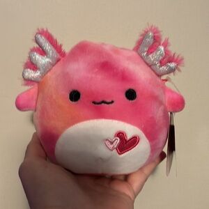 Squishmallows Valentine Aleka 5”